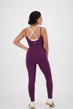 Cargar imagen en el visor de la galería, Align Plum Wine Jumpsuit
