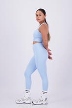 Cargar imagen en el visor de la galería, Solid  Light Blue Leggings
