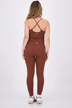Cargar imagen en el visor de la galería, Nova Brownie Brown Tank Top
