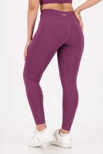 Cargar imagen en el visor de la galería, Reset Cabernet Wine Leggings

