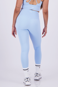 Solid  Light Blue Leggings