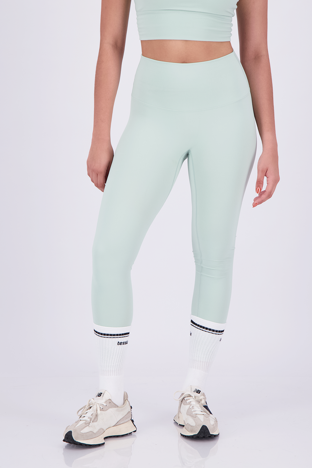 Solid  Leaf Green Leggings