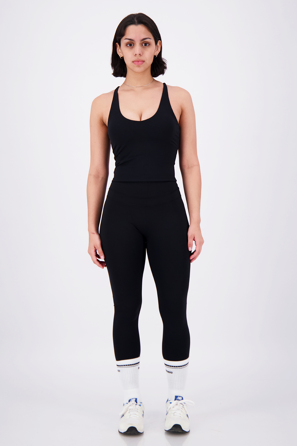Nova Midnight Black Tank Top