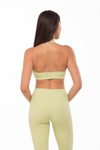 Ultimate Halter Green Matcha Top