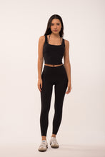 Cargar imagen en el visor de la galería, Onyx Black  Leggings
