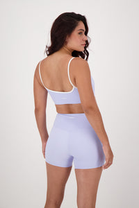 Contrast Periwinkle Blue Short