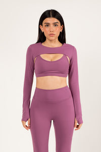 Sculpt Purple Long Sleeve