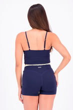 Cargar imagen en el visor de la galería, Polka Blue Vanilla Tank Top
