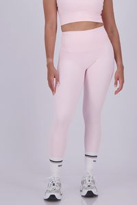 Solid  Milkshake Pink Leggings