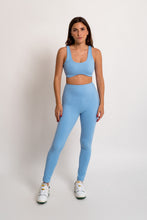 Cargar imagen en el visor de la galería, Harmony Light Blue Leggings
