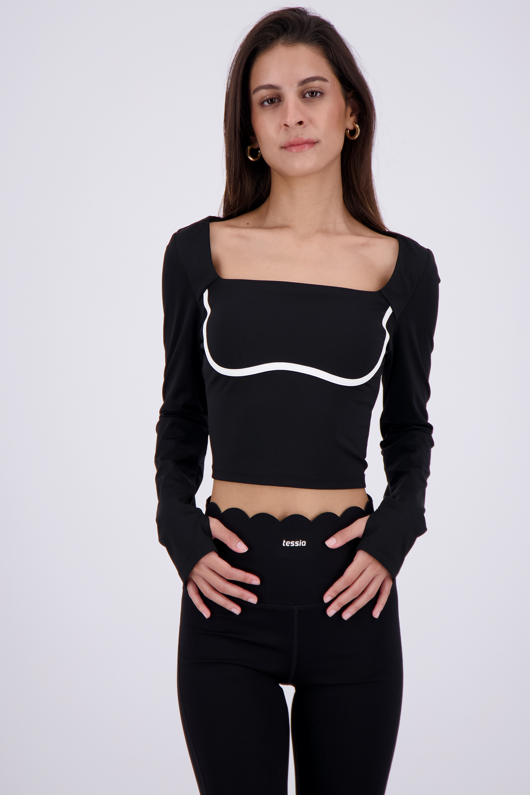 Above Midnight Black Long Sleeve
