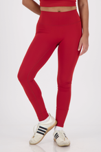 Cargar imagen en el visor de la galería, Reset Sangria Red Leggings
