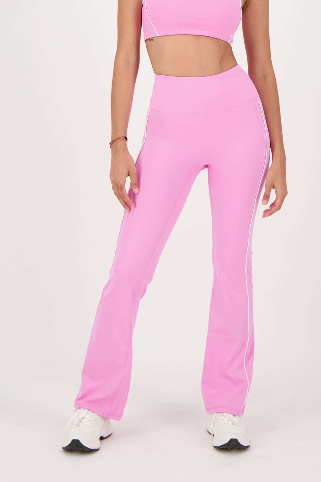 Contrast Cotton Candy Flare Pants