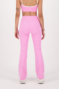 Contrast Cotton Candy Flare Pants