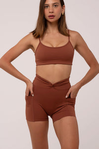 Spirit Twist Terracota Short