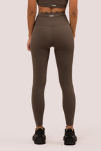 Cargar imagen en el visor de la galería, Scallop  Khaki Leggings
