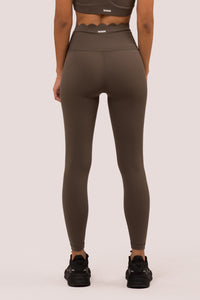 Scallop  Khaki Leggings