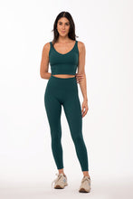 Cargar imagen en el visor de la galería, Daylight Midnight Green Leggings
