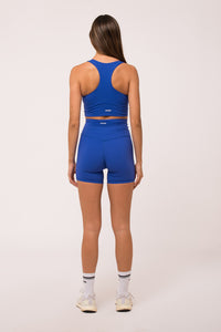 Solid Electric Blue Short