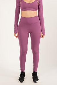 Sculpt Scrunch Purple Leggings