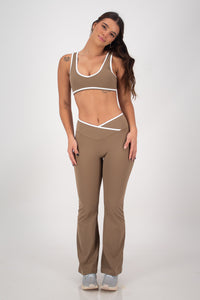 Align Cookie Beige Flare Pants