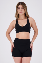 Cargar imagen en el visor de la galería, Nova Midnight Black Top
