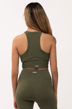 Cargar imagen en el visor de la galería, Balance Olive Green Tank Top
