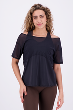 Cargar imagen en el visor de la galería, Mesh Black Shirt
