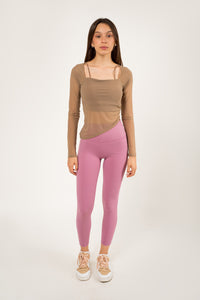 Seamless Rose Dust Leggings