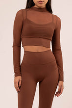 Cargar imagen en el visor de la galería, Posh Brown Long Sleeve
