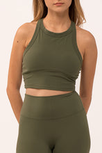 Cargar imagen en el visor de la galería, Balance Olive Green Tank Top
