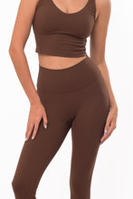 Cargar imagen en el visor de la galería, Daylight Mocha Brown Leggings
