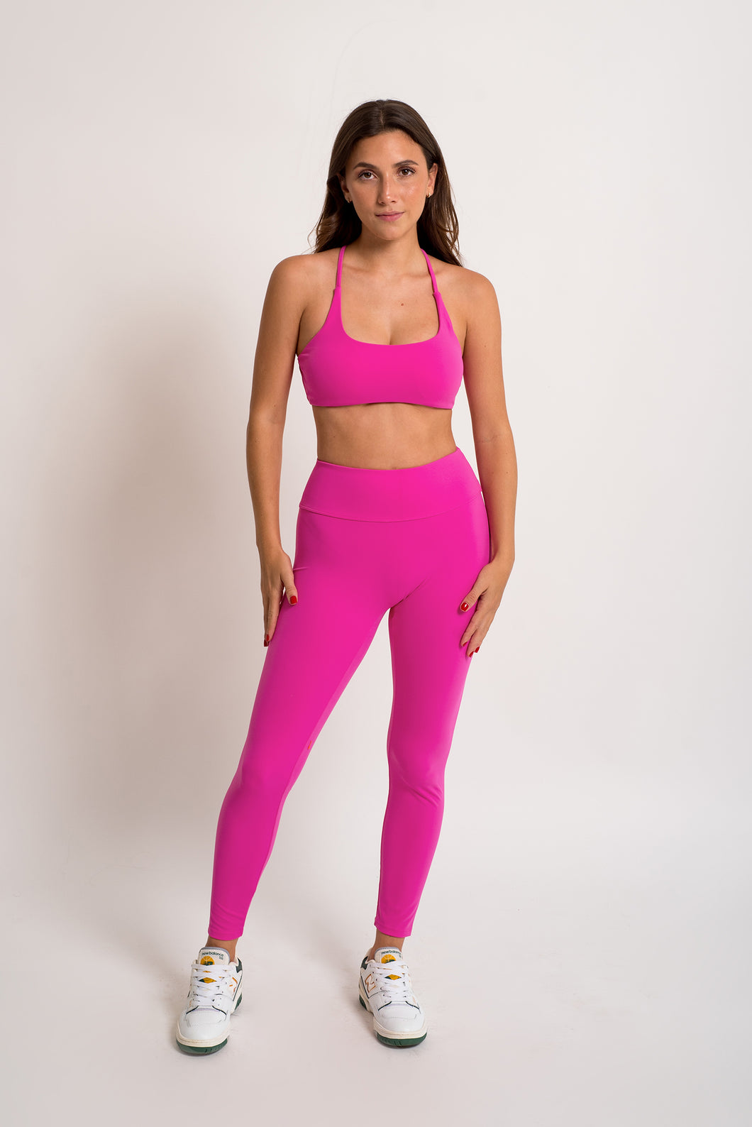 Scrunch Magenta Leggings