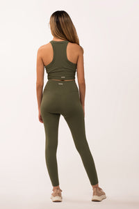 Balance Olive Green Leggings