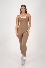 Cargar imagen en el visor de la galería, Align Cookie Beige Jumpsuit
