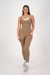 Align Cookie Beige Jumpsuit