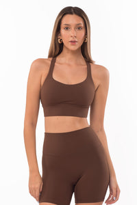 Alive Mocha Brown Top