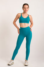 Cargar imagen en el visor de la galería, Fade Jade Green Leggings
