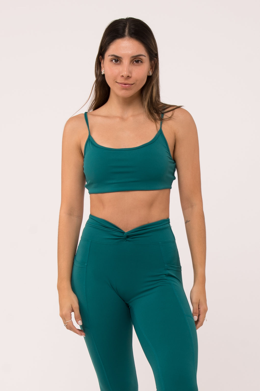 Spirit Twist Green Top