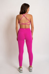 Scrunch Magenta Leggings