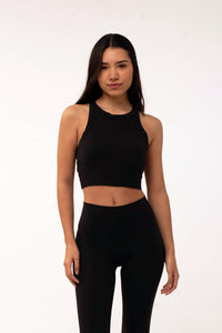 Balance Black Tank Top