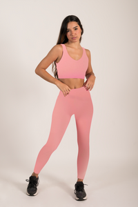 Solid Bright Pink Lemonade Top