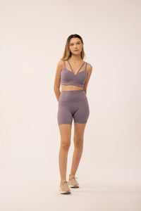 Purple Gray Short