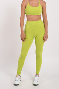 Blossom Lime Green Leggings