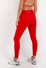 Cargar imagen en el visor de la galería, Blossom Apple Red Leggings
