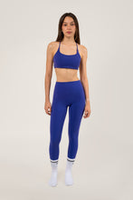 Cargar imagen en el visor de la galería, Blossom Indigo Blue Leggings
