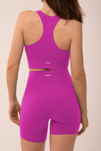 Solid Bright Magenta Short