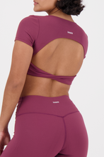 Cargar imagen en el visor de la galería, Ribbon Ruby Red Top
