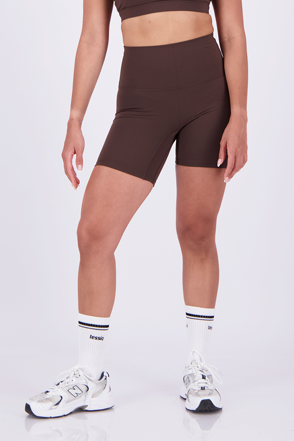 Solid Chocolate Brown Short