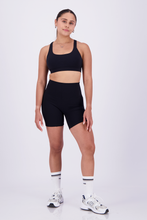 Cargar imagen en el visor de la galería, Solid Cross Black Top
